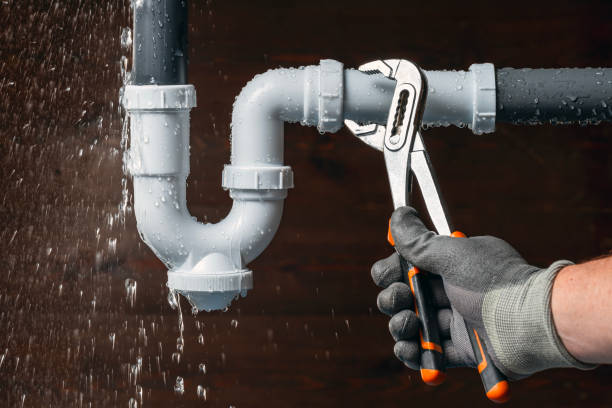 Professional Drain Cleaning technician working in Brinklow, MD